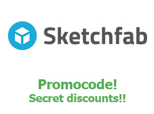 Promotional offers Sketchfab up to 50% off