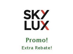 Promotional codes Skylux save up to 30%