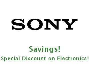Discount code Sony save up to 50%