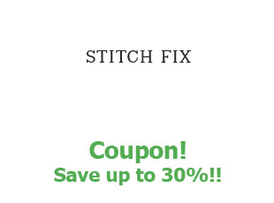 Promotional code Stitch Fix up to 30% off