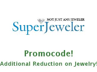 Discount code SuperJeweler up to 25% off