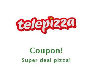 Discount coupon Telepizza Discounts Telepizza up to 30% off