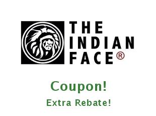 Promotional codes The Indian Face save up to 50%