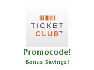 Discount coupon Ticket Club Save 20% on Tickets with Ticket Club Promos
