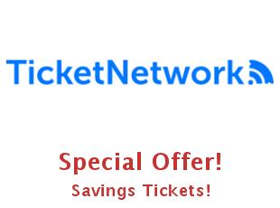 Discounts TicketNetwork save up to 10%