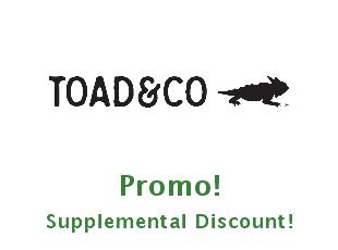 Promotional codesToad and Co save up to 50%