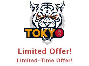 Save Big on Tokyo Tiger - Up to 20% Off