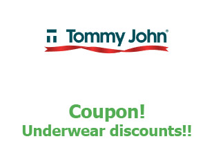Discount code Tommy John save up to 50%