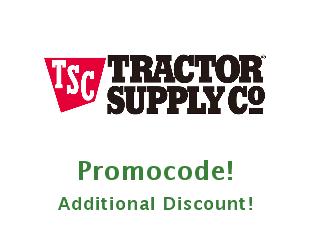 Promotional offers Tractor Supply up to 50%