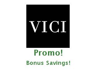 Coupons VICI save up to 60%