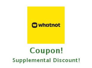 Discount coupon Whatnot Save Big with Whatnot - 20% Discounts and More