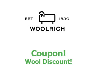 Promotional code Woolrich save up to 25%