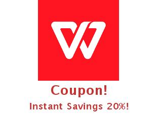 Save 20% on WPS Office - Exclusive Deals