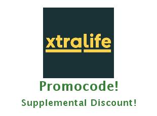 Promotional codes Xtralife up to 7 euros off