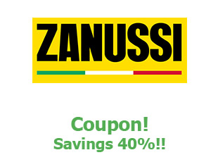 Promotional code Zanussi save up to 40%