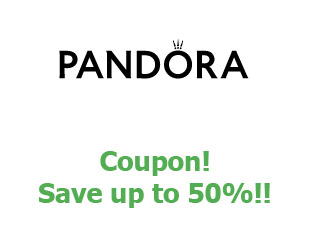 Discount coupon Pandora save up to 50%