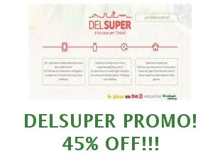Promotional offers and codes DelSuper save up to 15%