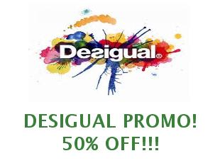 Discount codes Desigual, save 15%