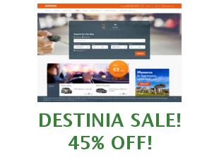Discounts Destinia 5% off