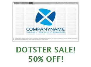 Promotional coupon 30% off Dotster