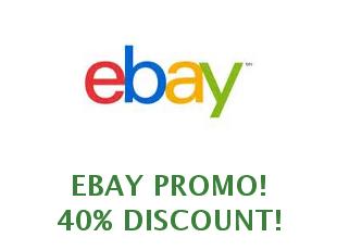 Promotional codes eBay, save up to 20%