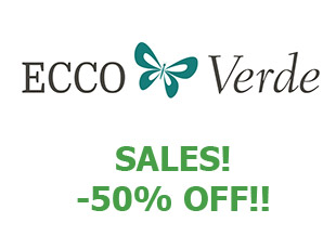 Discount coupon Ecco Verde | September 2020