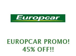 Promotional code Europcar | April 2021