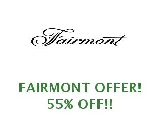 Promotional offers and codes Fairmont save up to 20%