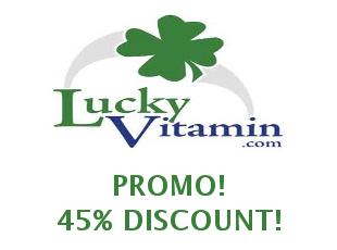 Discount code Lucky Vitamin 20% off