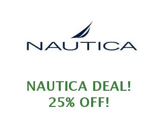 Coupons Nautica save up to 45%