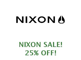 Discount coupon Nixon