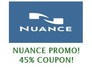 Promotional code Nuance save up to 30%