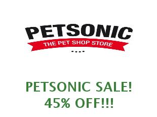 Promotional codes and coupons Petsonic save up to 25%
