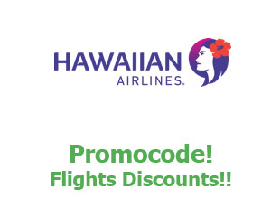 Discounts Hawaiian Airlines save up to 50%