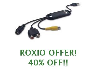 Promotional code Roxio 20% off