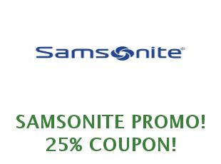Promotional code Samsonite 30% off