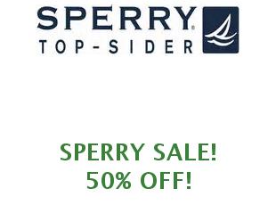 Coupons Sperry 40% off