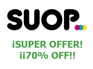 Discount coupon Suop 50% off