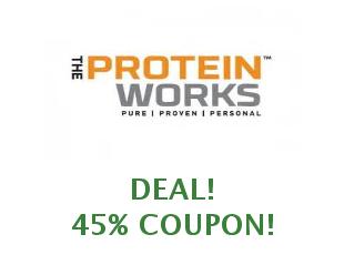Promotional code The Protein Works save up to 65%