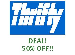 thrifty van rental promo code