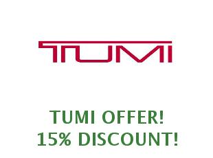 Discount coupon TUMI save up to 20%