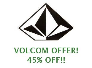 Discount code Volcom save up to 25%
